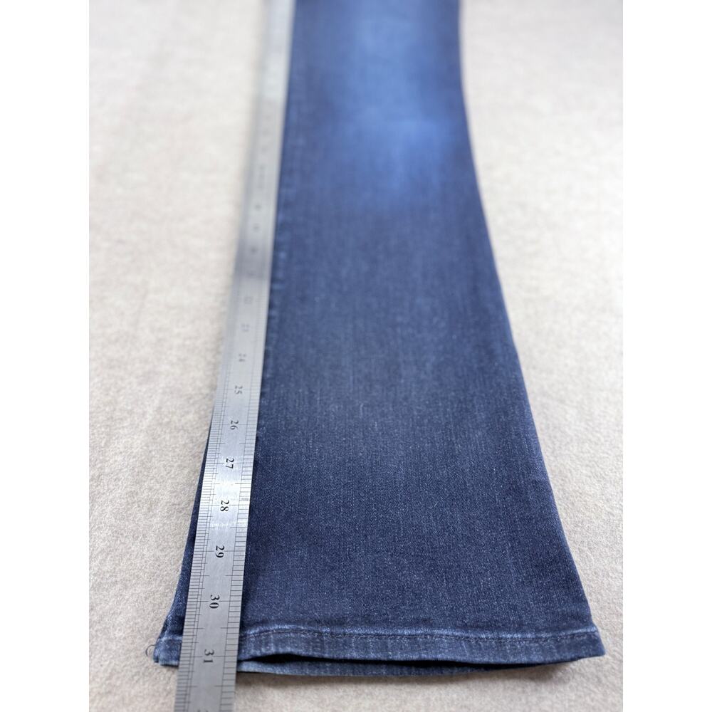 7 For All Mankind Karin Bootcut Jeans Dark Blue Wash Size 29 - Picture 6 of 9